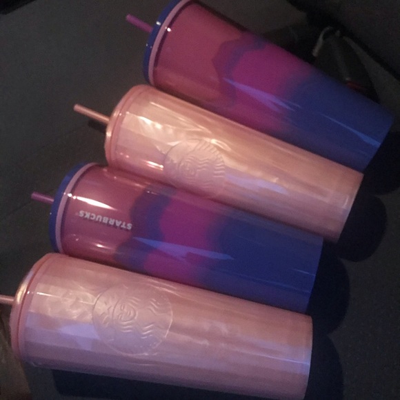 COPY - Starbucks Pink Kaleidoscope Tumbler 2021 - Picture 2 of 2